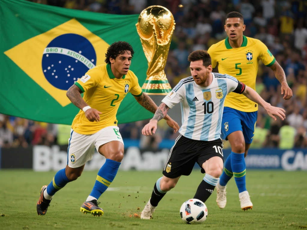 南美双雄巅峰对决:巴西迎战阿根廷